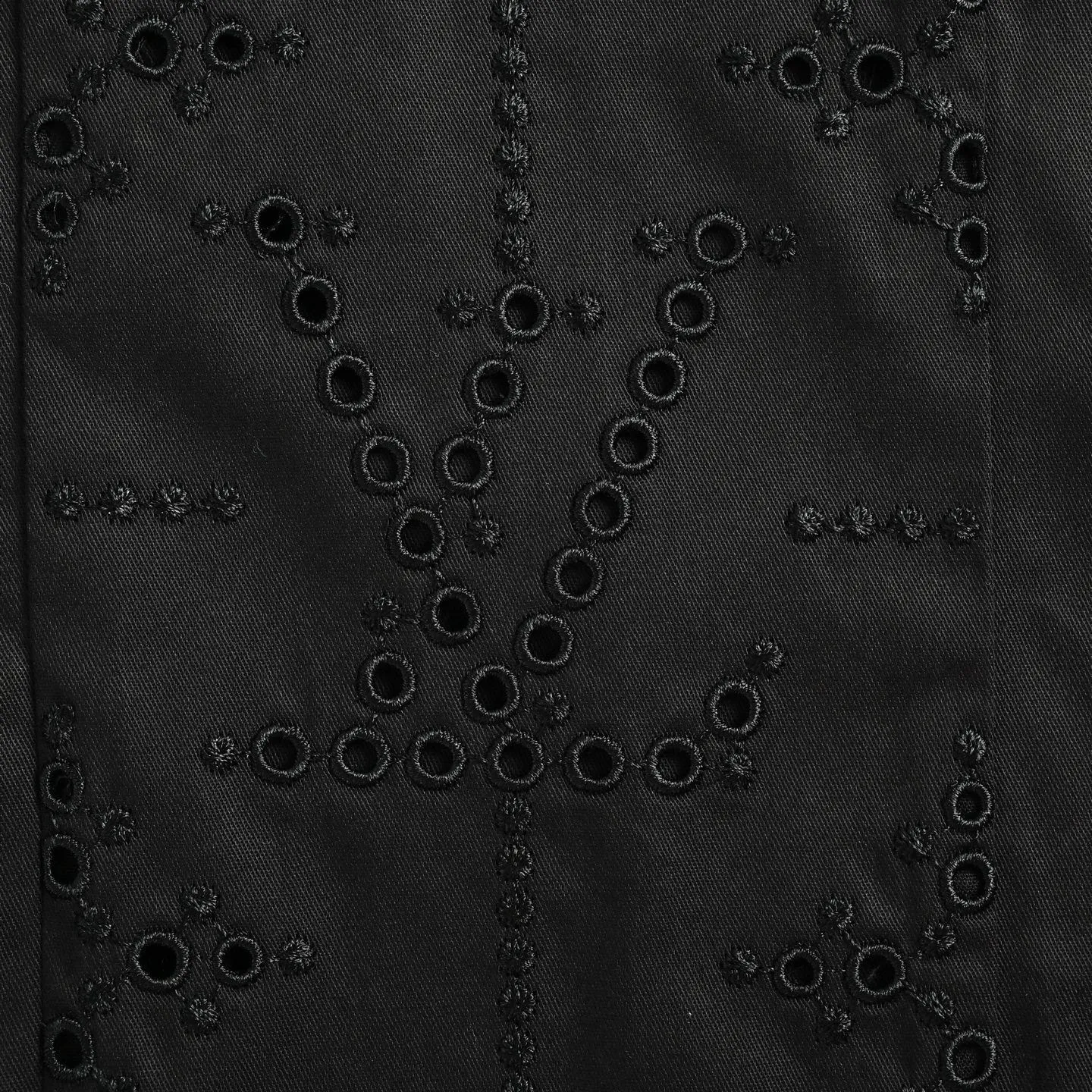 Louis Vuitton/Louis Vuitton presbyopic hollow embroidered short-sleeved shirt
